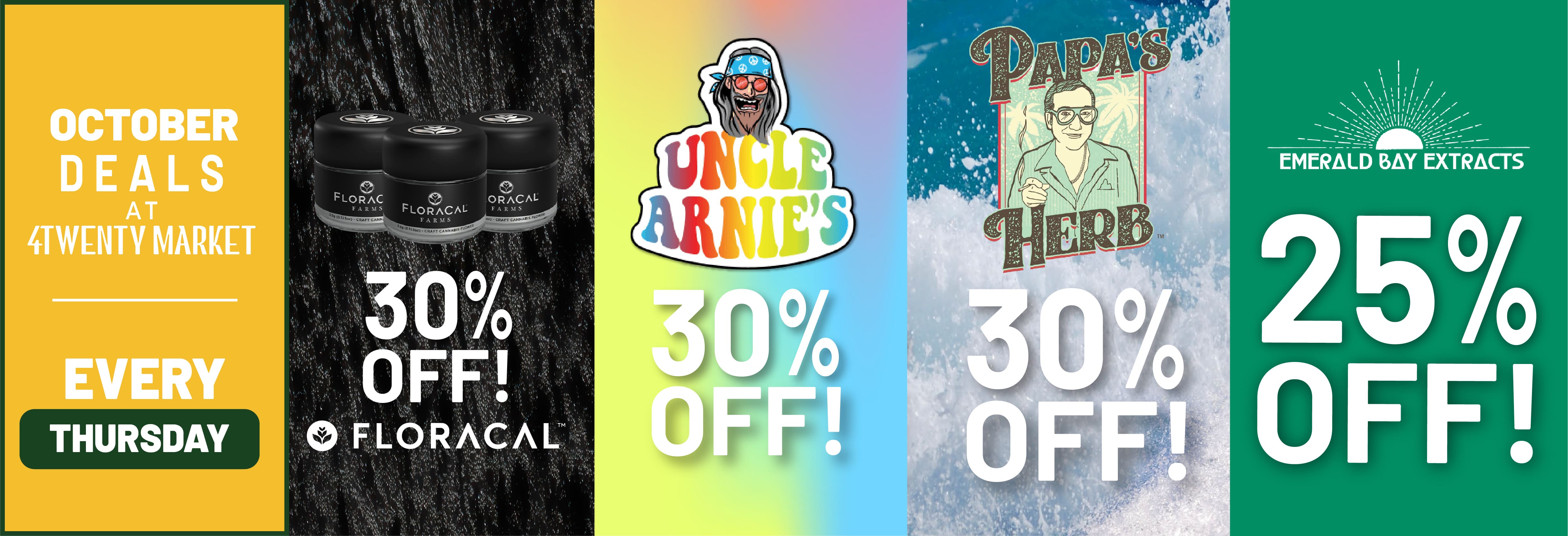 cannabis deals every thursday