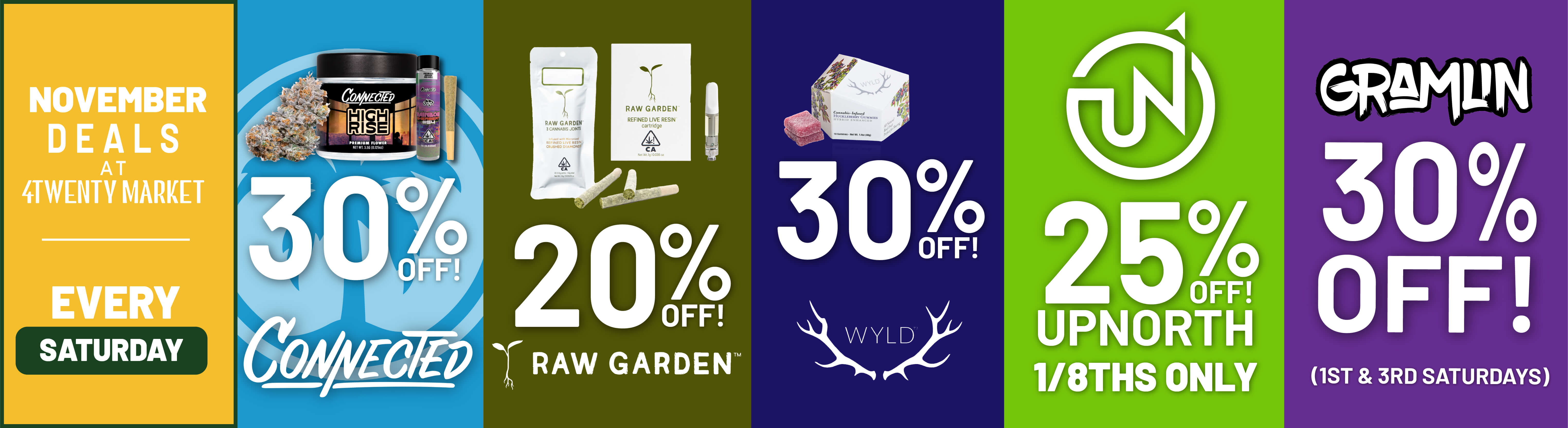 saturday cannabis deals