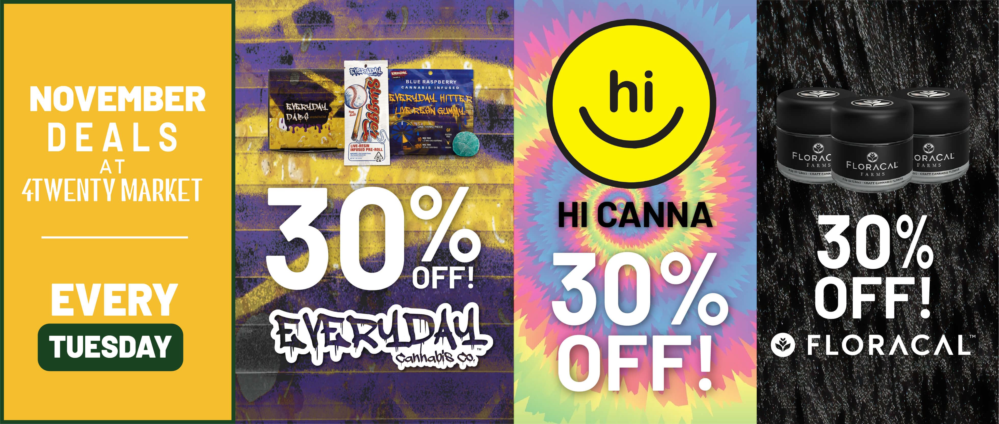 Tuesday Cannabis Promo