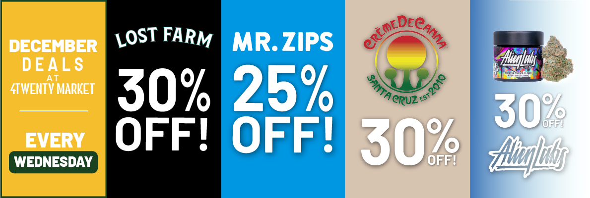 Wednesday Deals on Cannabis